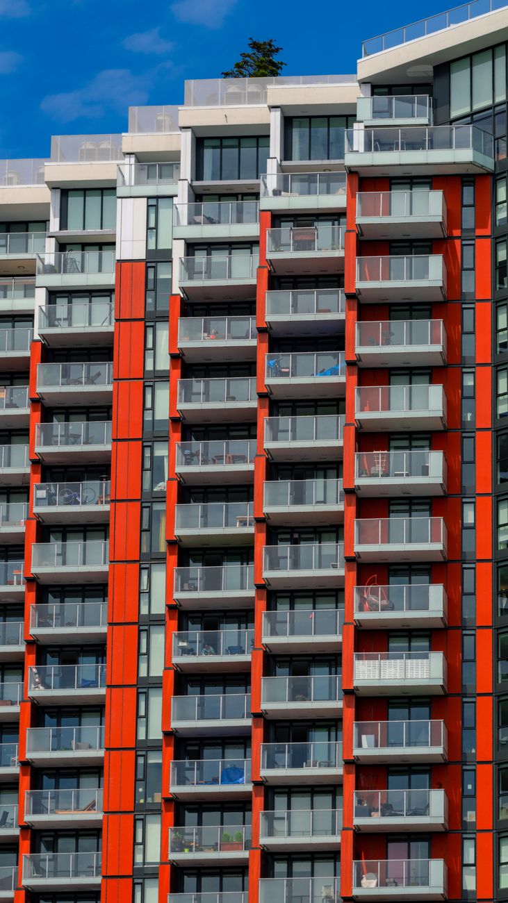 Modern residential building in Ecuador with contemporary architectural façade